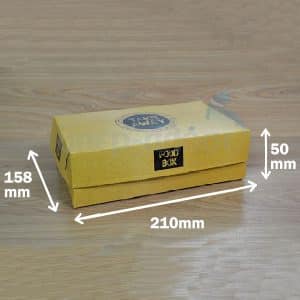 Κουτί Ψητοπωλείου Food box – Take away 210mmX158mmX50mm