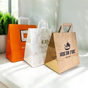 Χάρτινη Τσάντα με Εκτύπωση Λογοτύπου