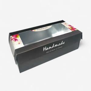 Κουτί Ζαχαροπλαστείου Κορμού Με Παράθυρο 10kg