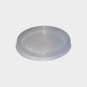 Πλαστικό Καπάκι Διάφανο P.P 115mm Για Δοχείο Στρογγυλό 25τμχ