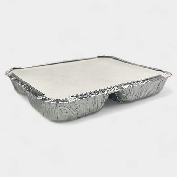 Σκεύος Αλουμινίου Παραλληλόγραμμο Τριθέσιο (R81) 100τμχ - Image 2