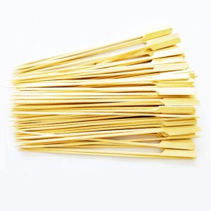 Καλαμάκι bamboo με λαβή για Burger 15cm