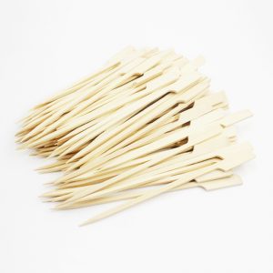 Καλαμάκι bamboo με λαβή για Burger 9cm