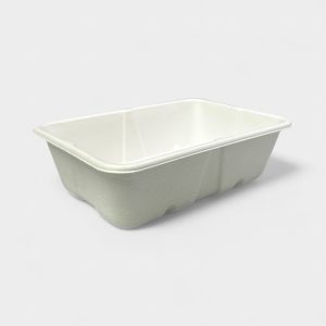 Βιοδιασπώμενο Σκεύος Από Ζαχαροκάλαμο 750ml 50τμχ