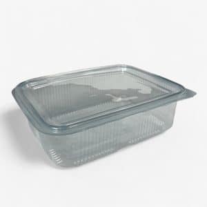 Πλαστικό Σκεύος PET 1500cc Με Ενσωματωμένο Καπάκι 50τμχ