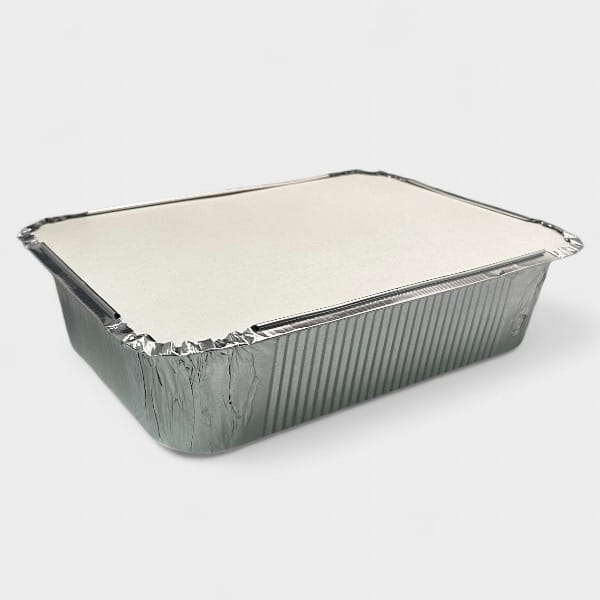 Σκεύος Aλουμινίου Παραλληλόγραμμο 2000cc (R64L) 100τμχ - Image 2