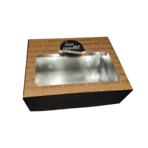 Κουτί Ψητοπωλείου Με Παράθυρο & Σχέδιο (Bon Appetit) 10kg