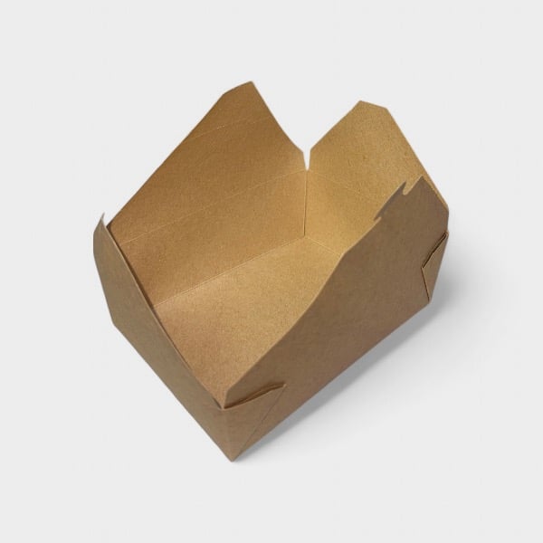 Χάρτινο Κουτί Φάκελος Kraft Καφέ 2000ml 50τμχ - Image 3