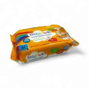 Μωρομάντηλα Baby Fresh με Χαμομήλι 72τμχ