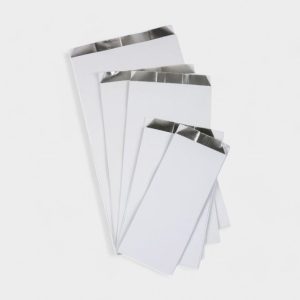 Χάρτινα Σακουλάκια Με Επένδυση Αλουμινίου Λευκά 10kg