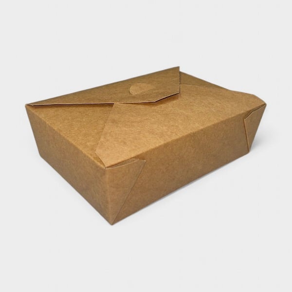 Χάρτινο Κουτί Φάκελος Kraft Καφέ 2000ml 50τμχ