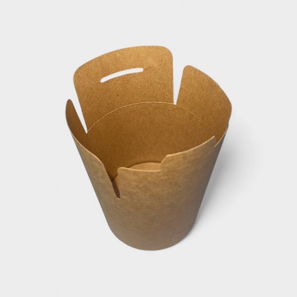 Χάρτινο Κουτί Noodle Box Στρογγυλό 26oz 50τμχ - Image 3