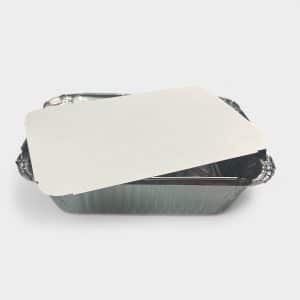 Χάρτινο Καπάκι Αλουμινίου Για Σκεύος 940cc (R45) 100τμχ